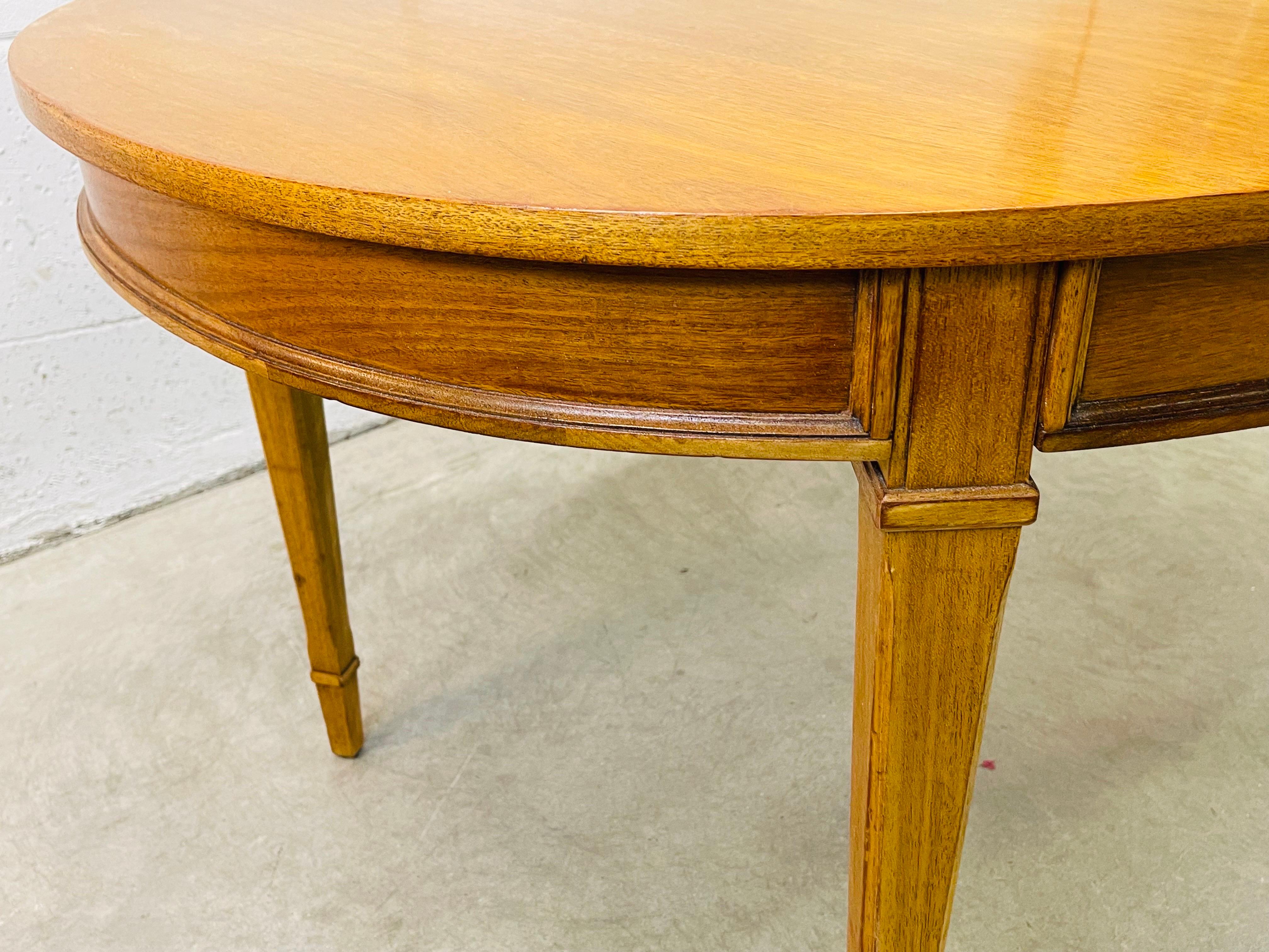 drexel oval dining table