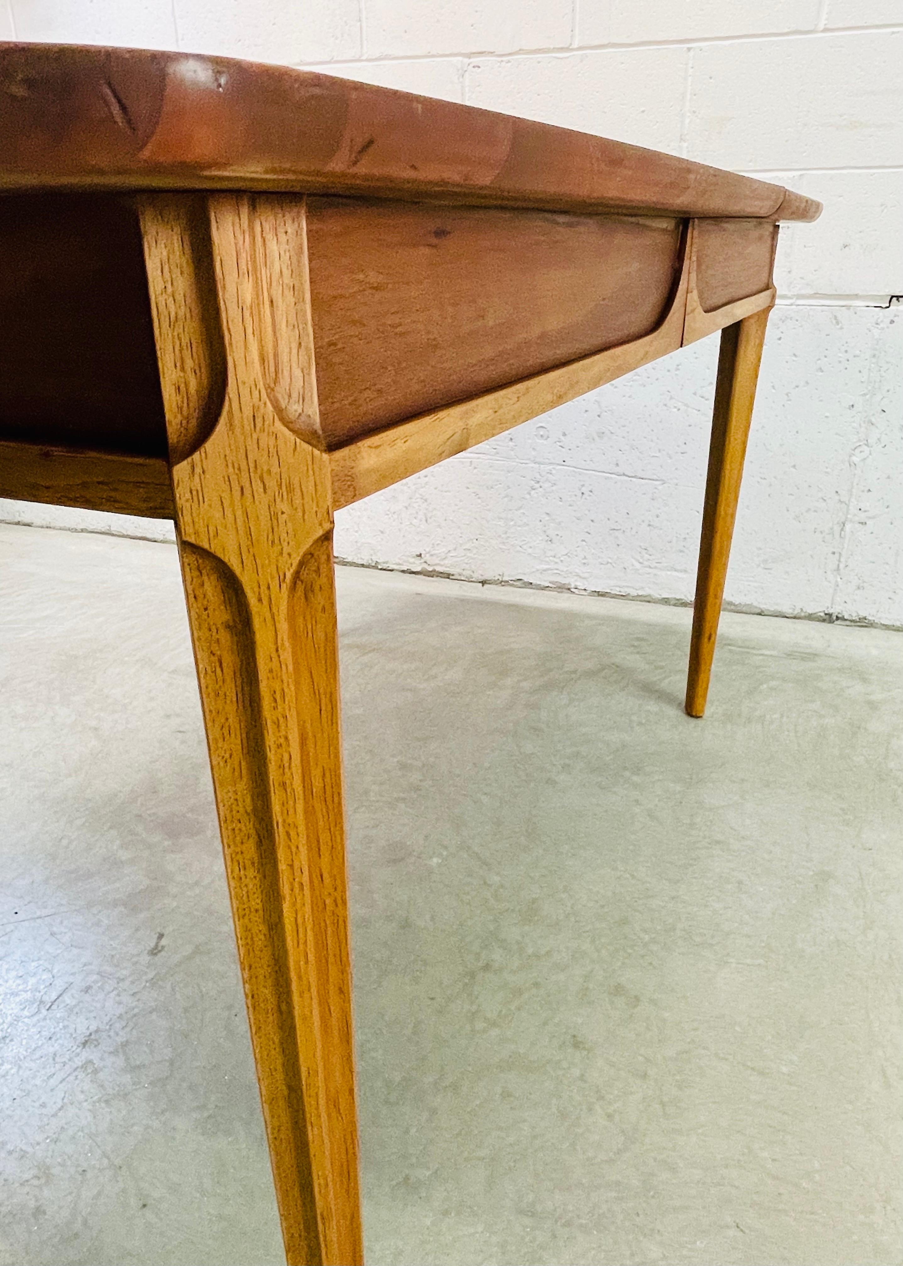 1960s Drexel Tempo Walnut Wood Dining Table 5