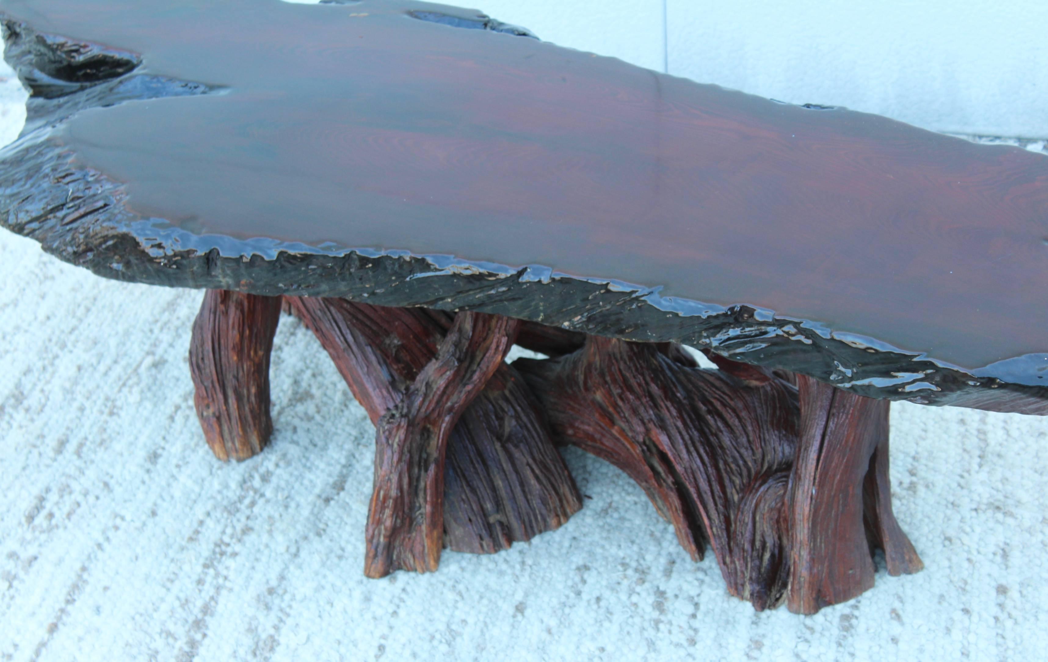 1960s Driftwood Coffee Table 5