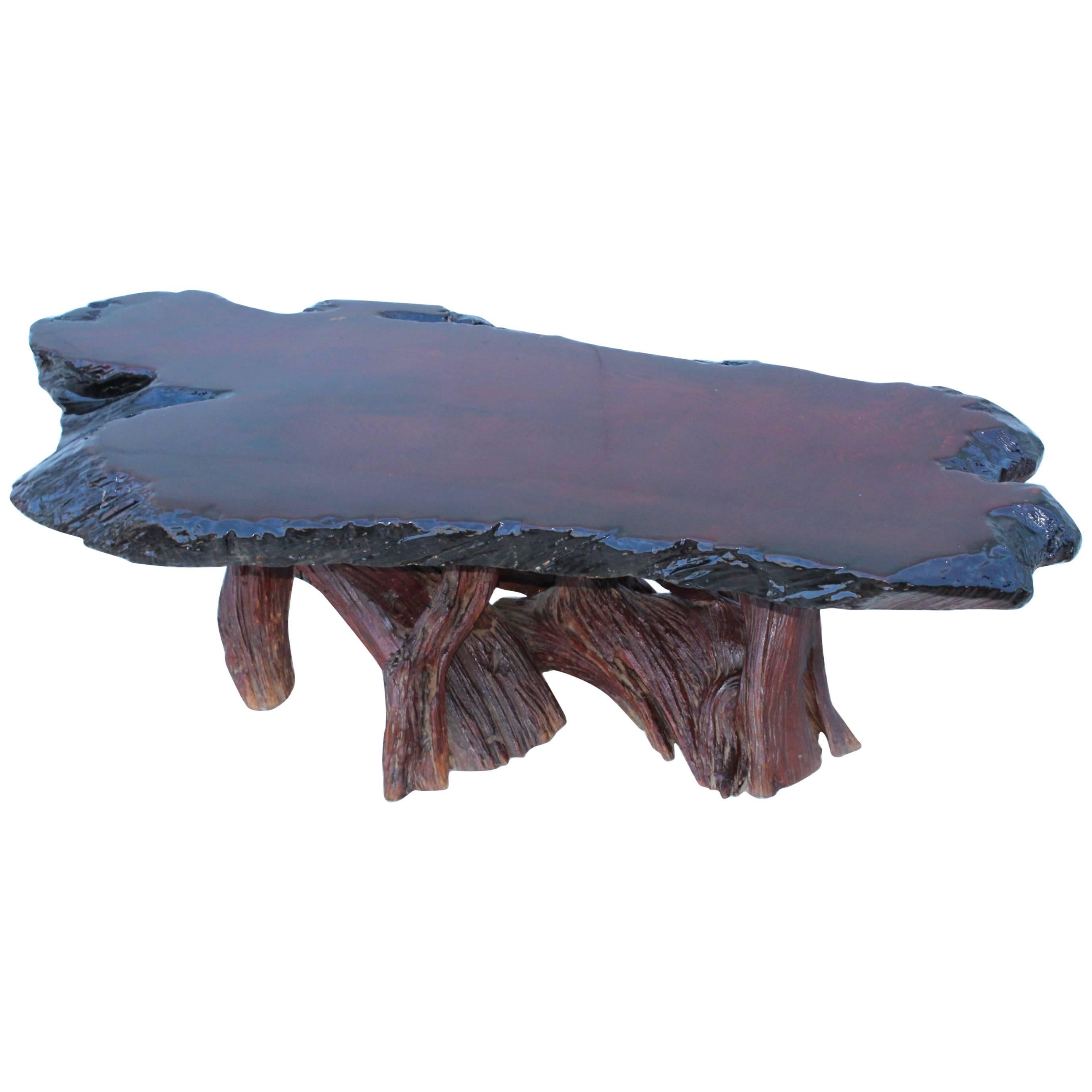 1960s Driftwood Coffee Table