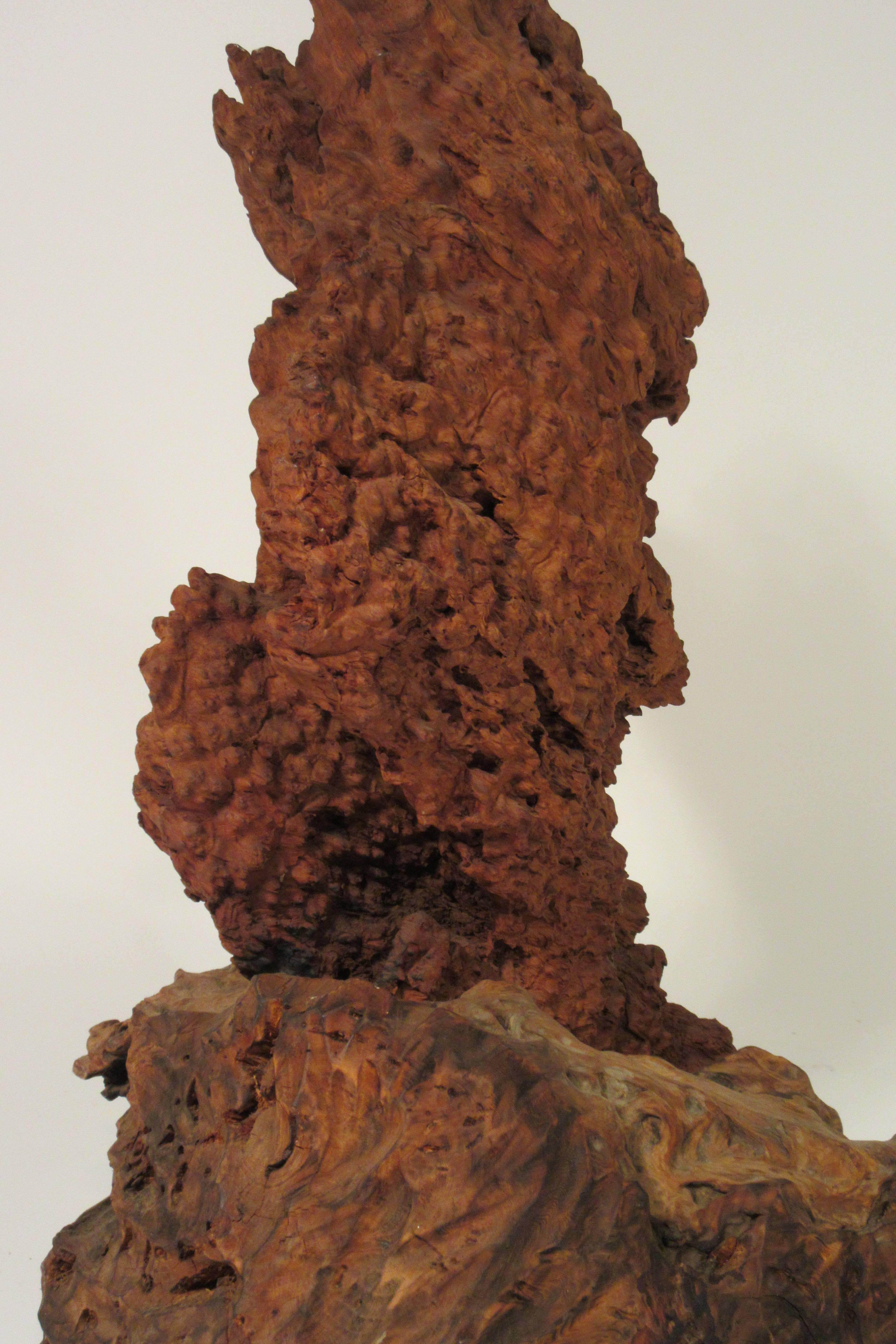 Milieu du XXe siècle Sculpture en bois flotté des années 1960 en vente