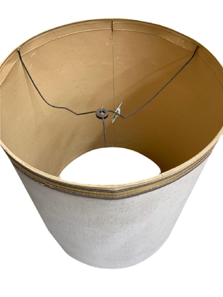 gold drum lamp shade