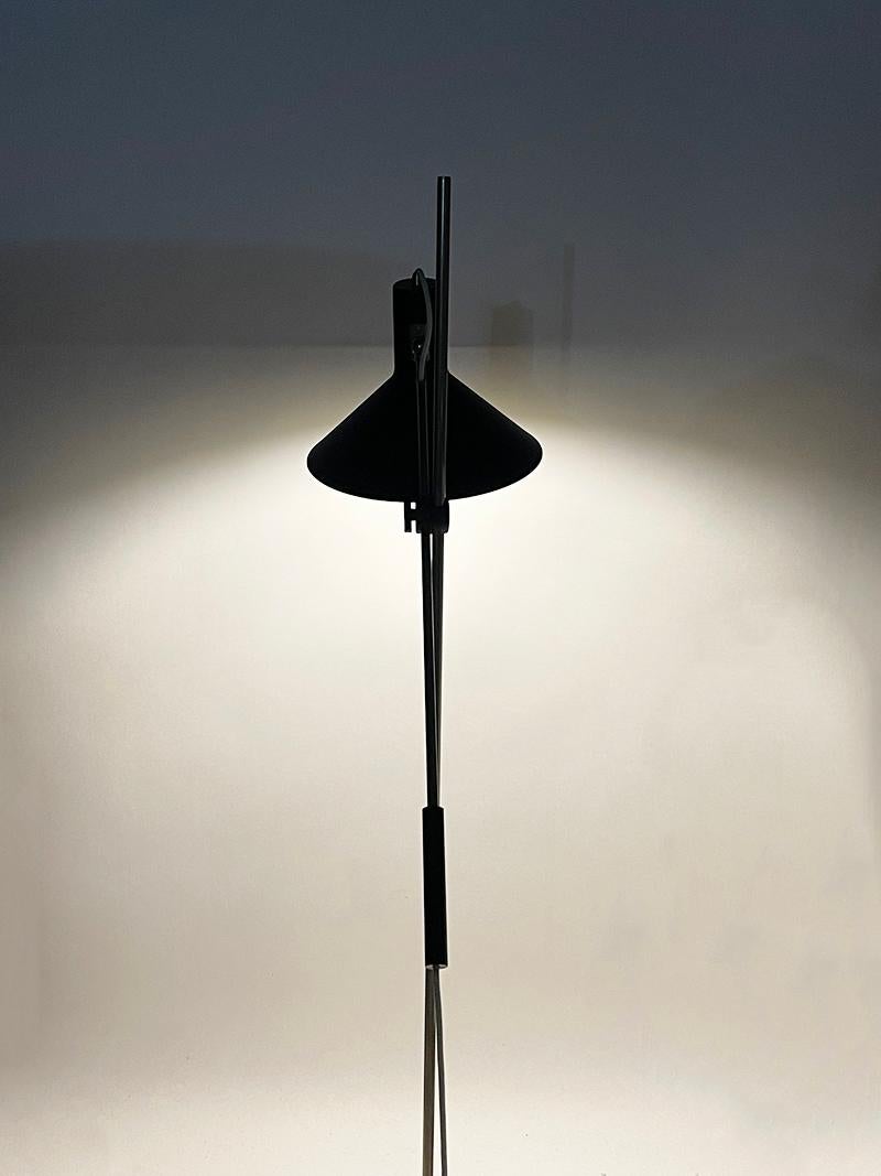 1960s Dutch Floor Lamp by J.J.M. Hoogervorst for Anvia For Sale 4