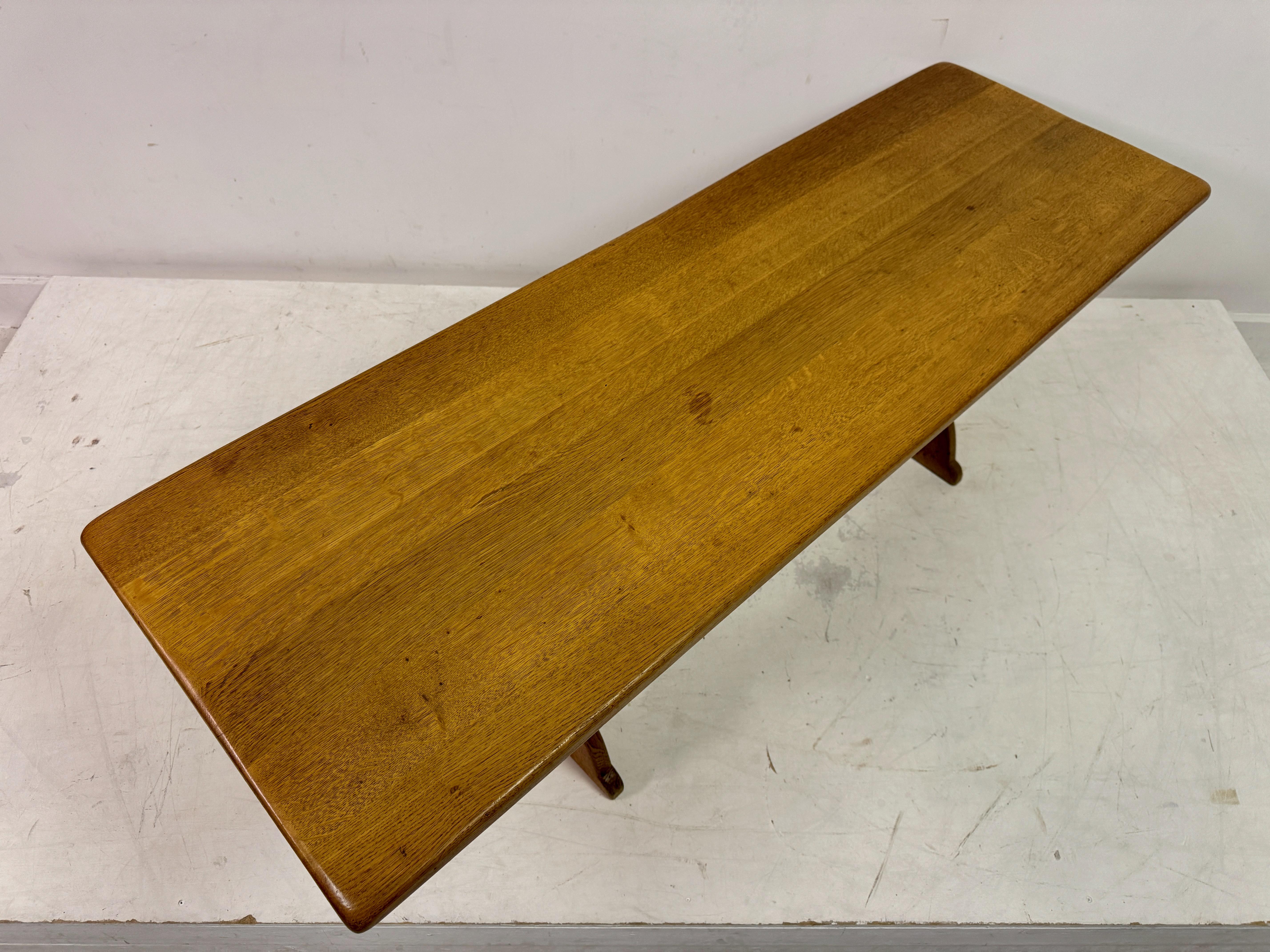 Table basse en chêne hollandais des années 1960 en vente 6