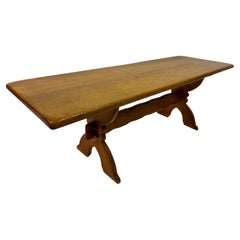 1960er Couchtisch aus holländischer Eiche