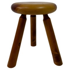 1960s Dutch Pine Stool