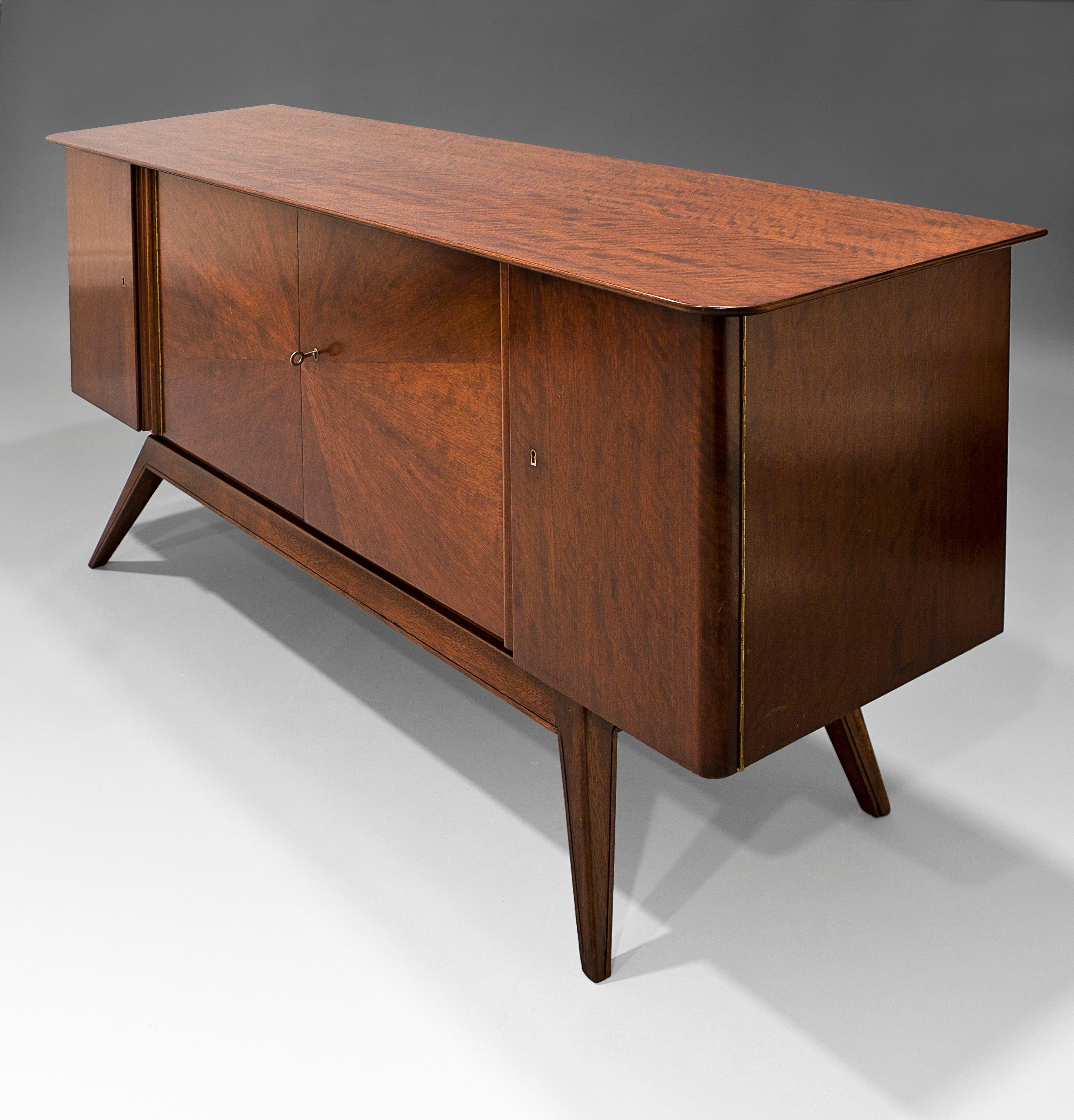 1960s Dutch Sideboard from in Mahogany 1