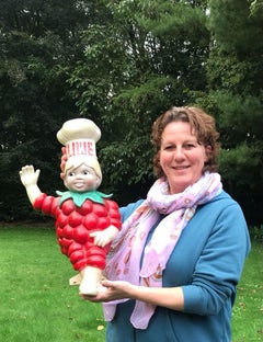 1960s Dutch Truck Mascot, Truck Ornament