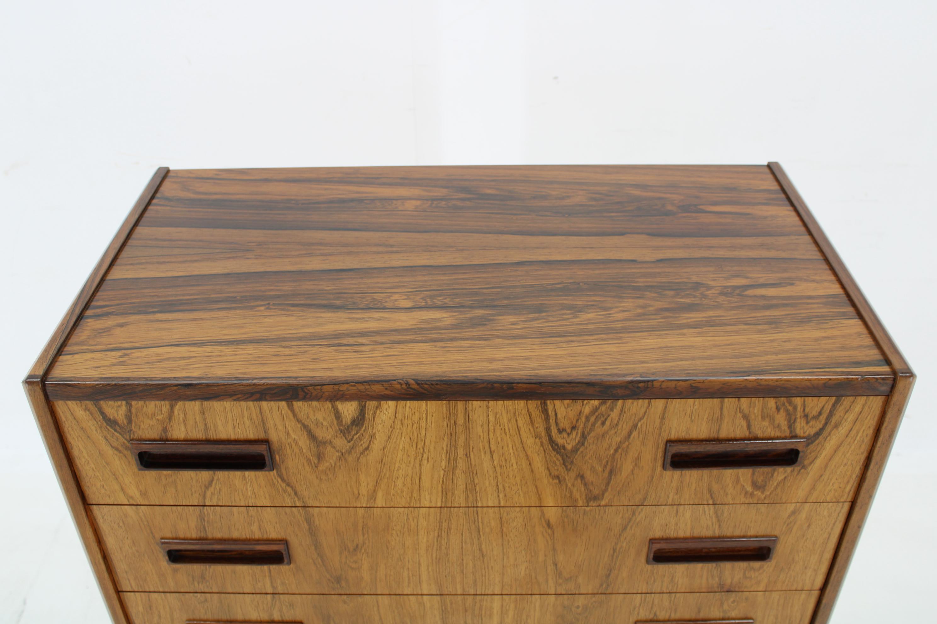 Danish 1960s E. Jensen & J. Andersen Chest of Drawers for Westergaard Mobelfabric