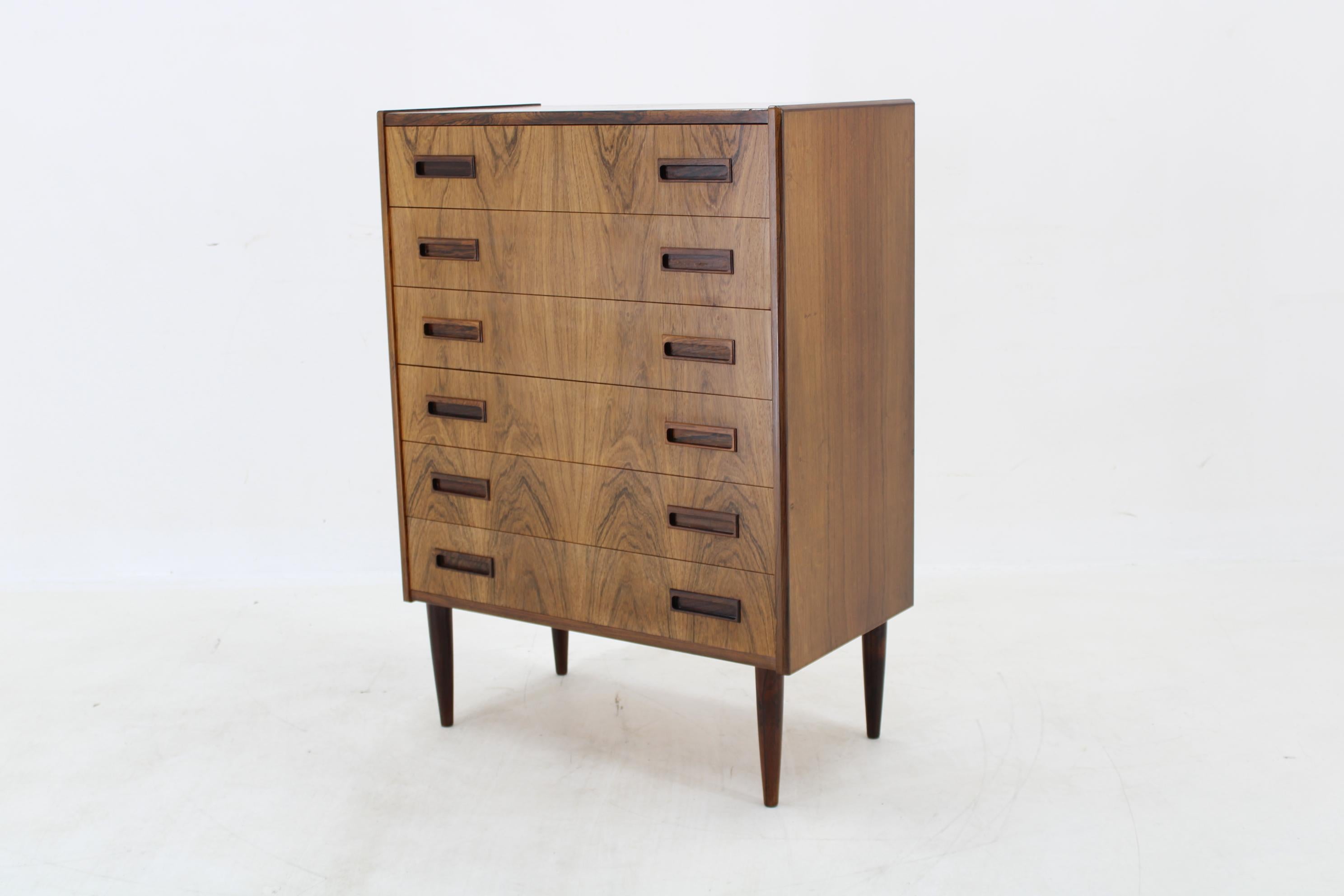 1960s E. Jensen & J. Andersen Chest of Drawers for Westergaard Mobelfabric In Good Condition In Praha, CZ