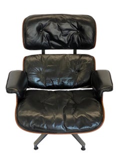 1960er Jahre, Eames Lounge Chair und Ottomane