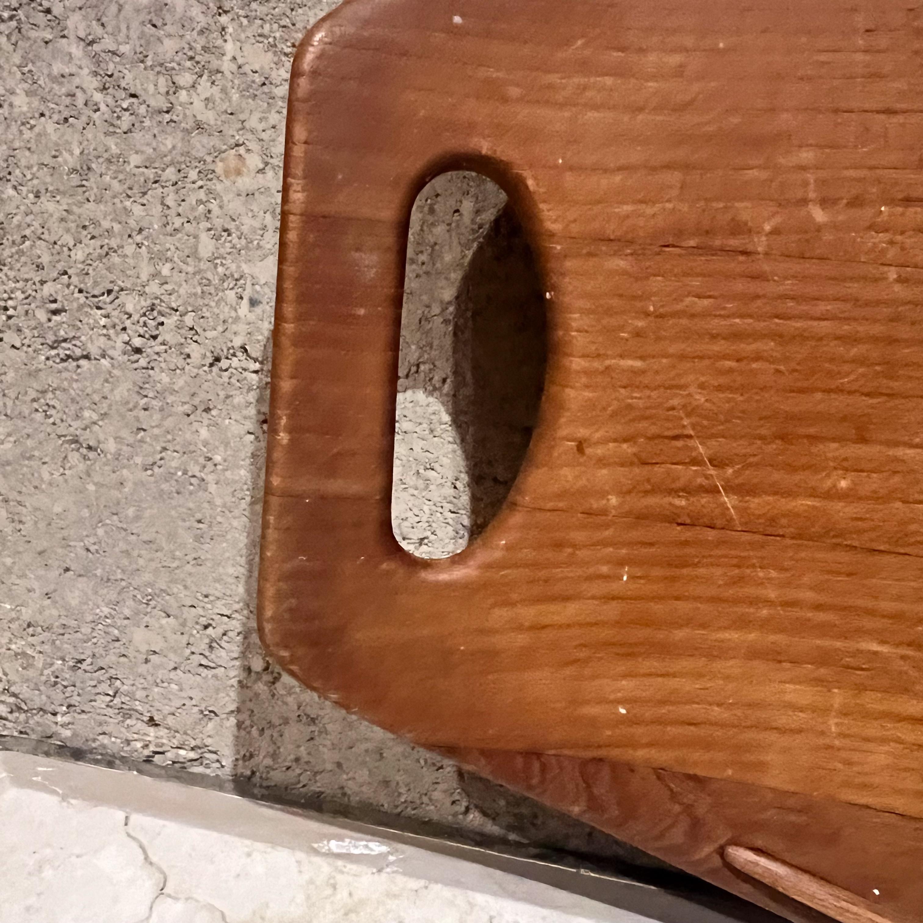 60s Bandeja grande de teca danesa Jens Quistgaard Dansk Designs Góndola de patos Escandinavo moderno en venta
