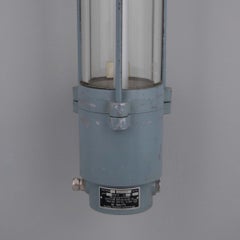 Tubo luminoso industriale della Germania dell'Est del 1960, VEB Wittenberg