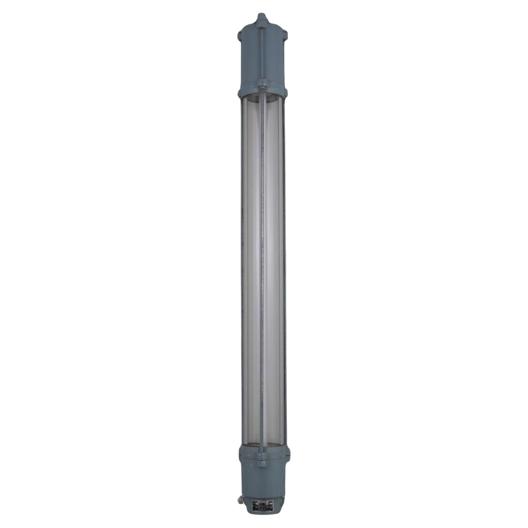 1960's East German Industrial Tube Light, VEB Wittenberg