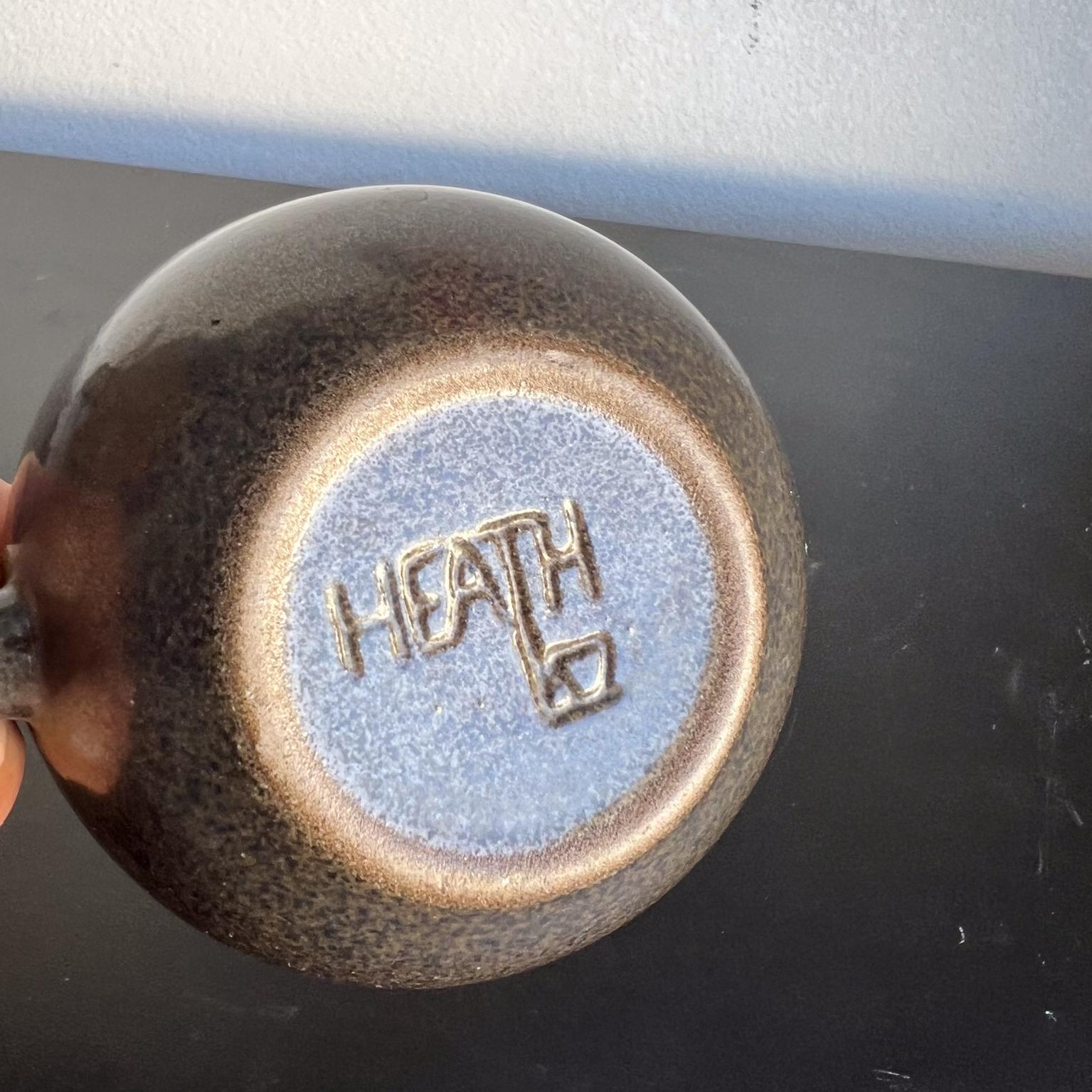 1960s Edith Heath Stoneware Art Pottery Coffee Cup 4