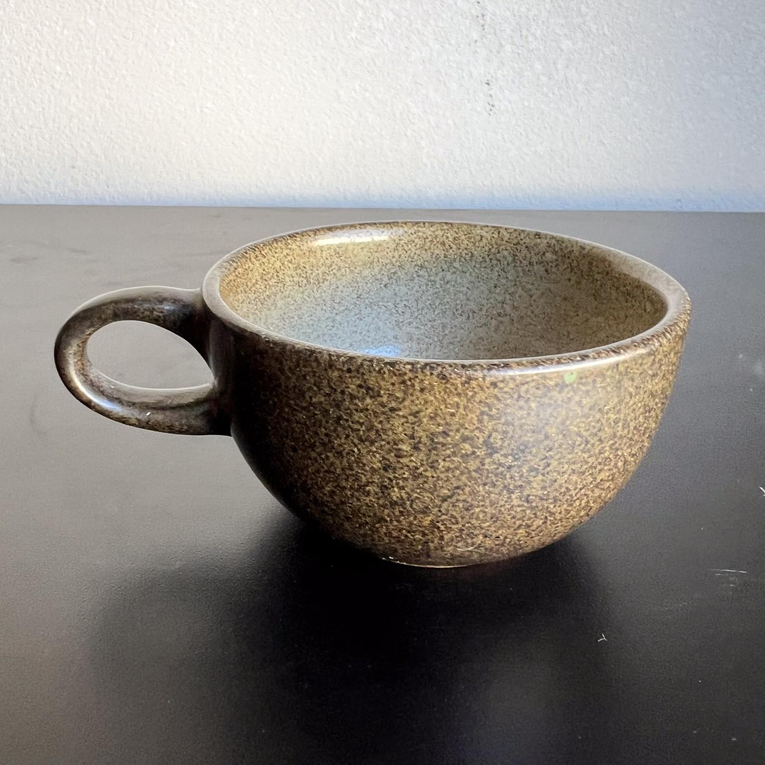 Mid-20th Century 1960s Edith Heath Stoneware Art Pottery Coffee Cup