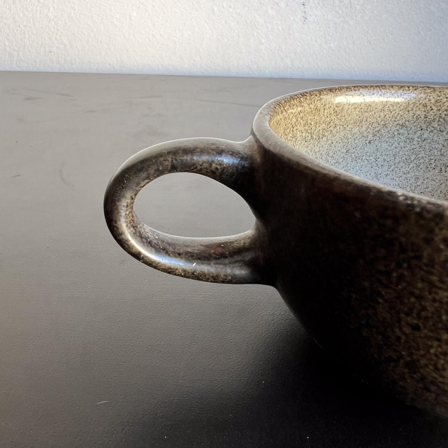 1960s Edith Heath Stoneware Art Pottery Coffee Cup 2