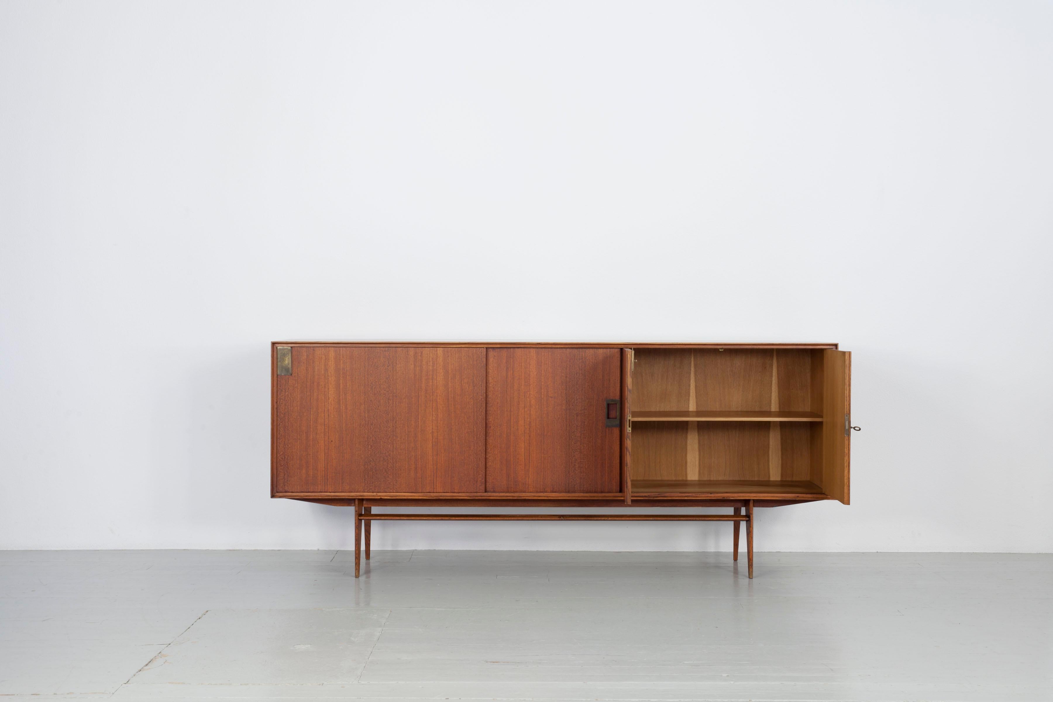 1960s Edmondo Palutari Sideboard Made by Mobili Dassi Moderni, Italy In Good Condition For Sale In Wolfurt, AT