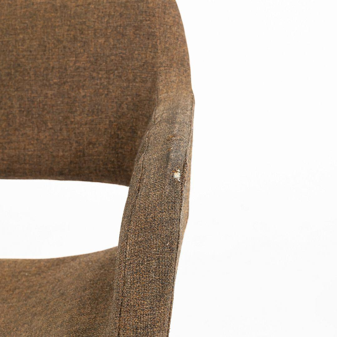 1960 Eero Aarnio pour Asko Finlande Chaise Viking en tissu brun en vente 4