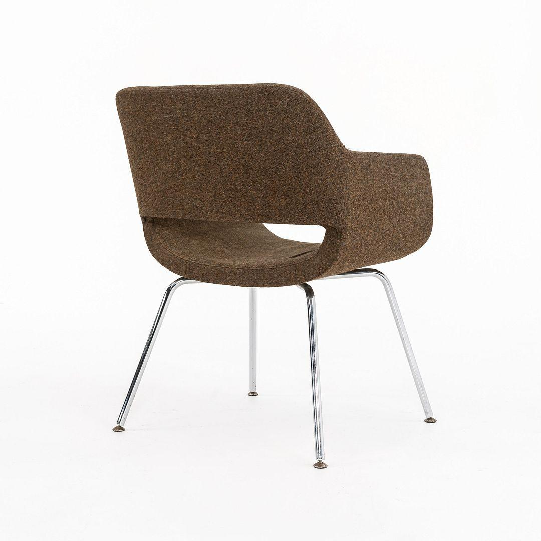 Milieu du XXe siècle 1960 Eero Aarnio pour Asko Finlande Chaise Viking en tissu brun en vente