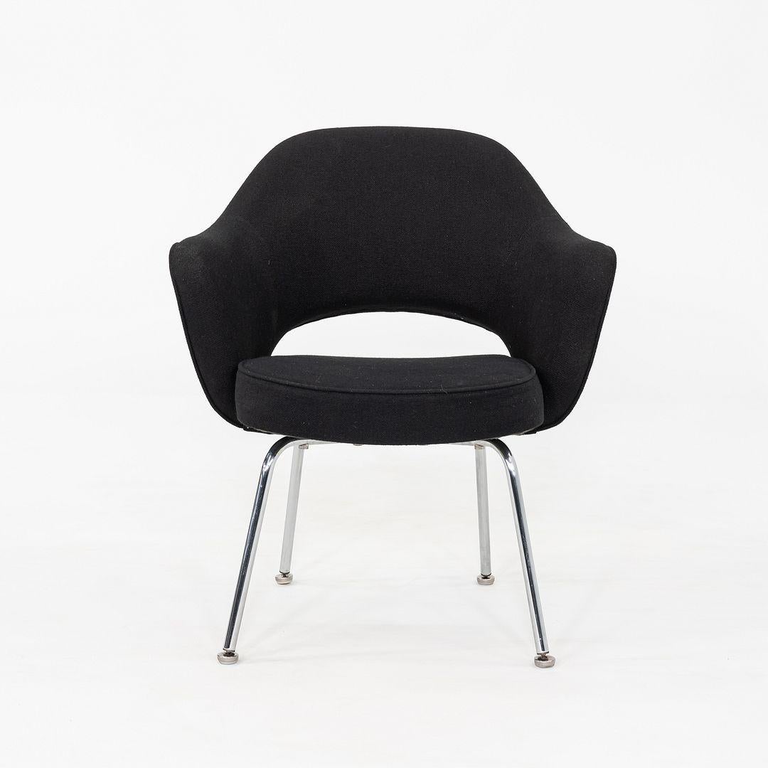 Sillón de comedor de los años 60 Eero Saarinen para Knoll en Hopsack gris 14x Disponible en Bueno estado para la venta en Philadelphia, PA