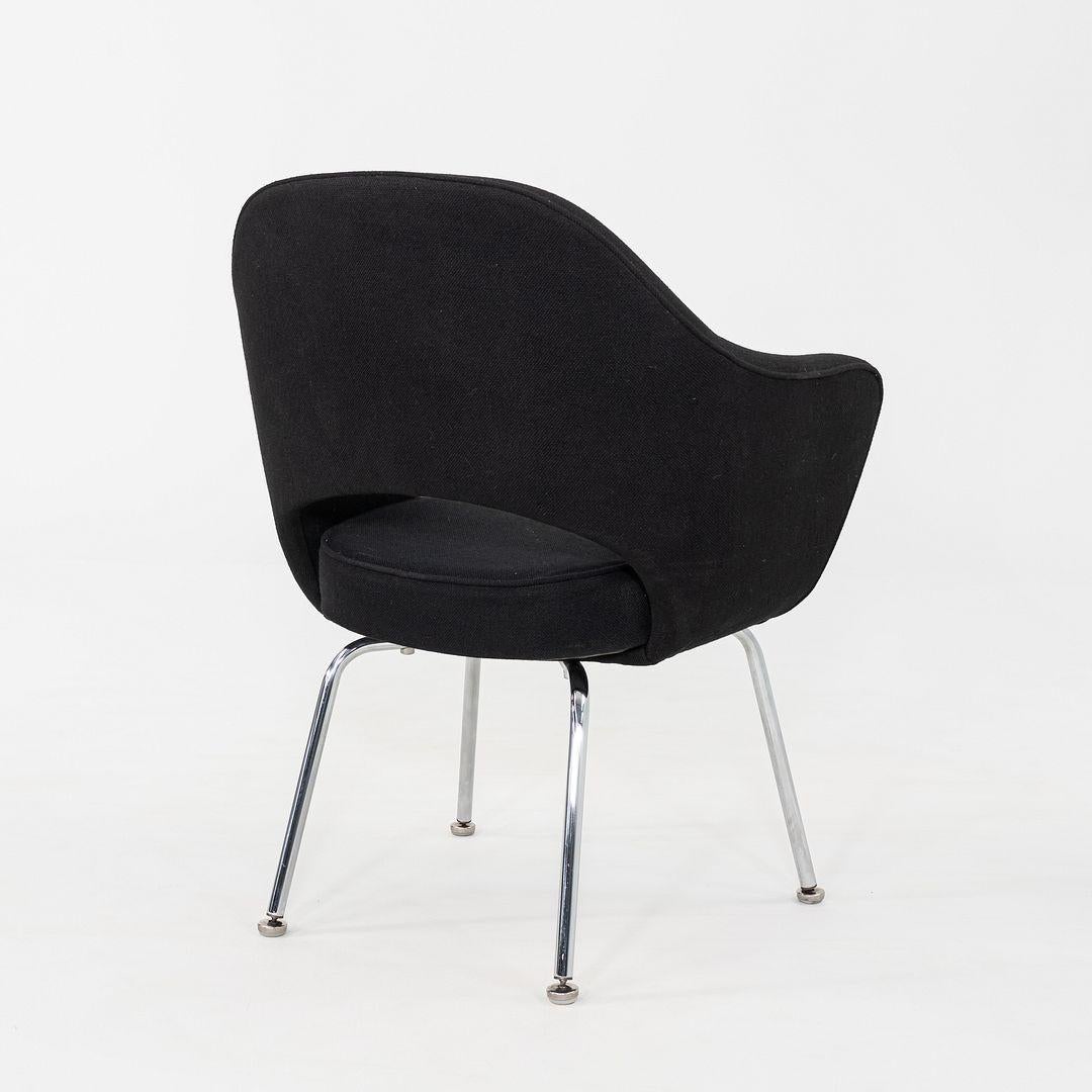 Sillón de comedor de los años 60 Eero Saarinen para Knoll en Hopsack gris 14x Disponible mediados del siglo XX en venta