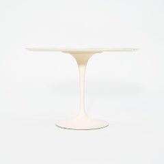 1960s Eero Saarinen for Knoll Tulip Pedestal Dining Table w/ Round Laminate Top