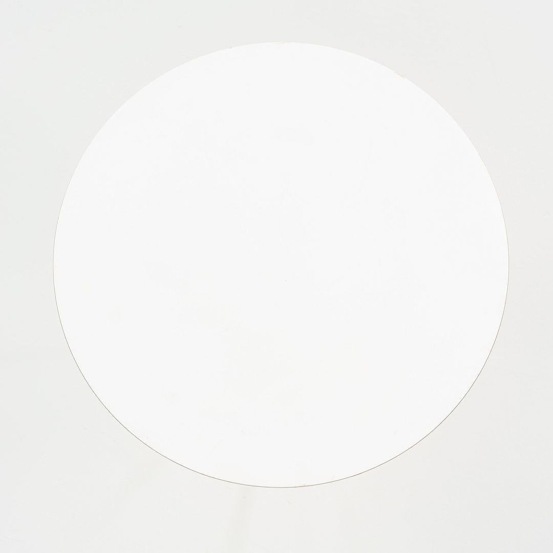 Mid-20th Century 1960s Eero Saarinen for Knoll Tulip Side Table with White Laminate 20