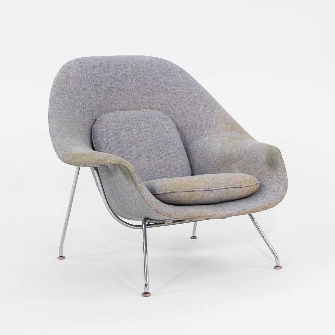 Sedia da salotto e ottomana Womb di Eero Saarinen per Knoll del 1960, Model 70L in vendita 4