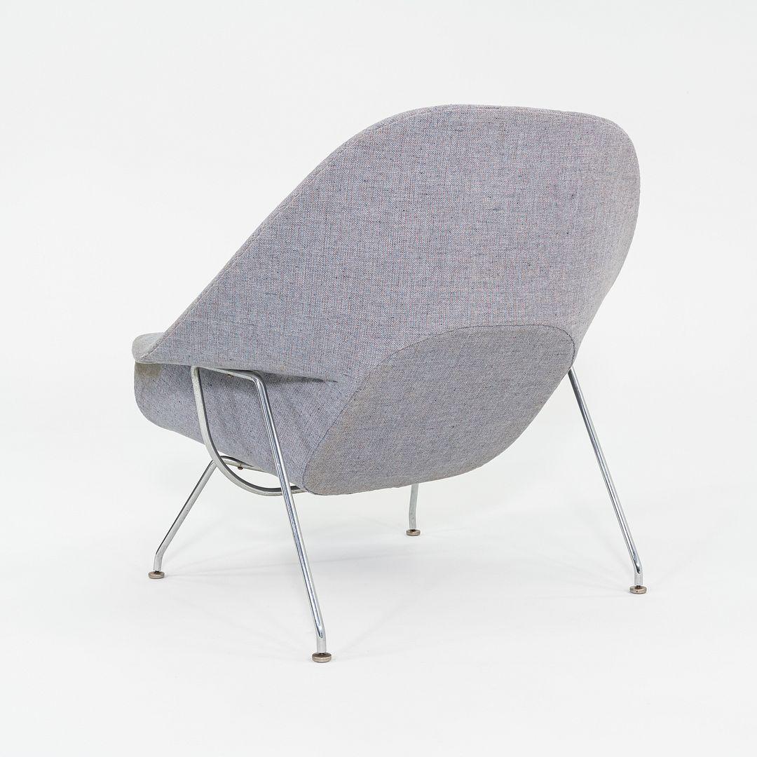 Sedia da salotto e ottomana Womb di Eero Saarinen per Knoll del 1960, Model 70L In condizioni buone in vendita a Philadelphia, PA