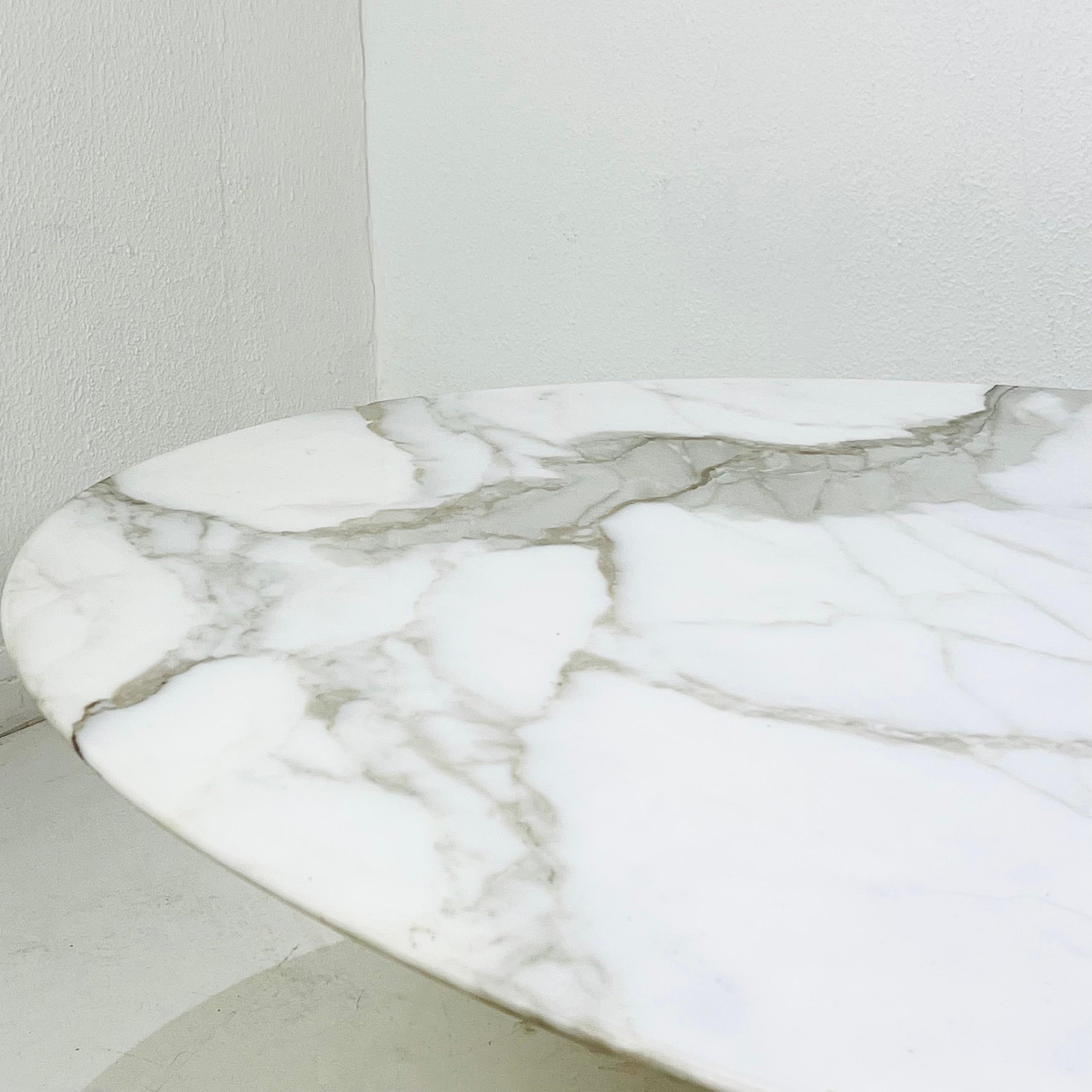 1960s Eero Saarinen Marble Top Coffee Table by Knoll For Sale 4