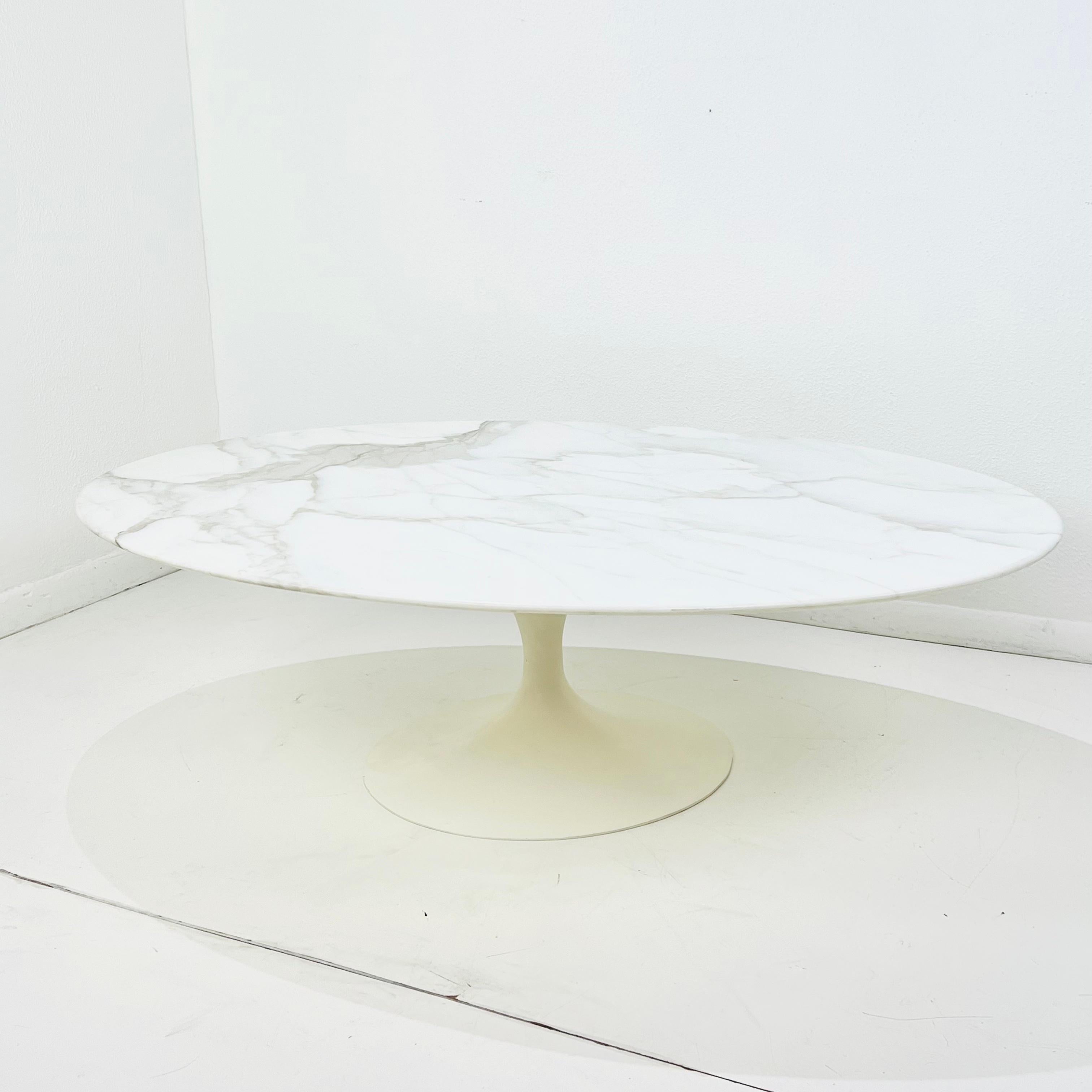 1960s Eero Saarinen Marble Top Coffee Table by Knoll For Sale 7