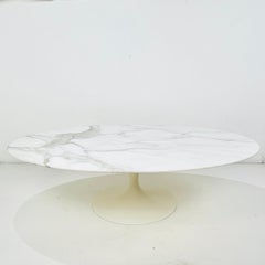 1960s Eero Saarinen Marble Top Coffee Table by Knoll