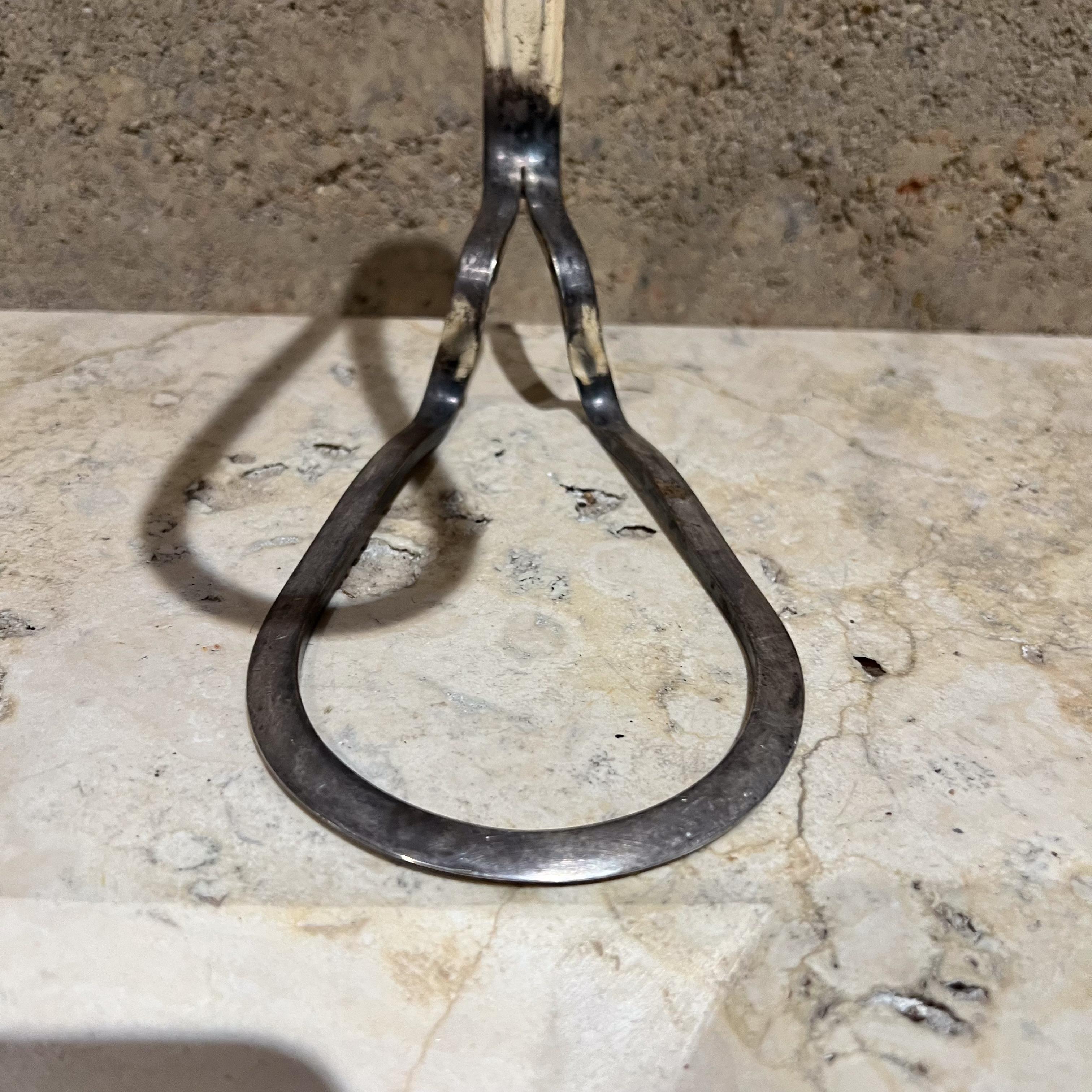 Porte-bouteilles de vin sculpturale Eisenberg Lozano des années 1960, Allemagne, style Aubock en vente 2