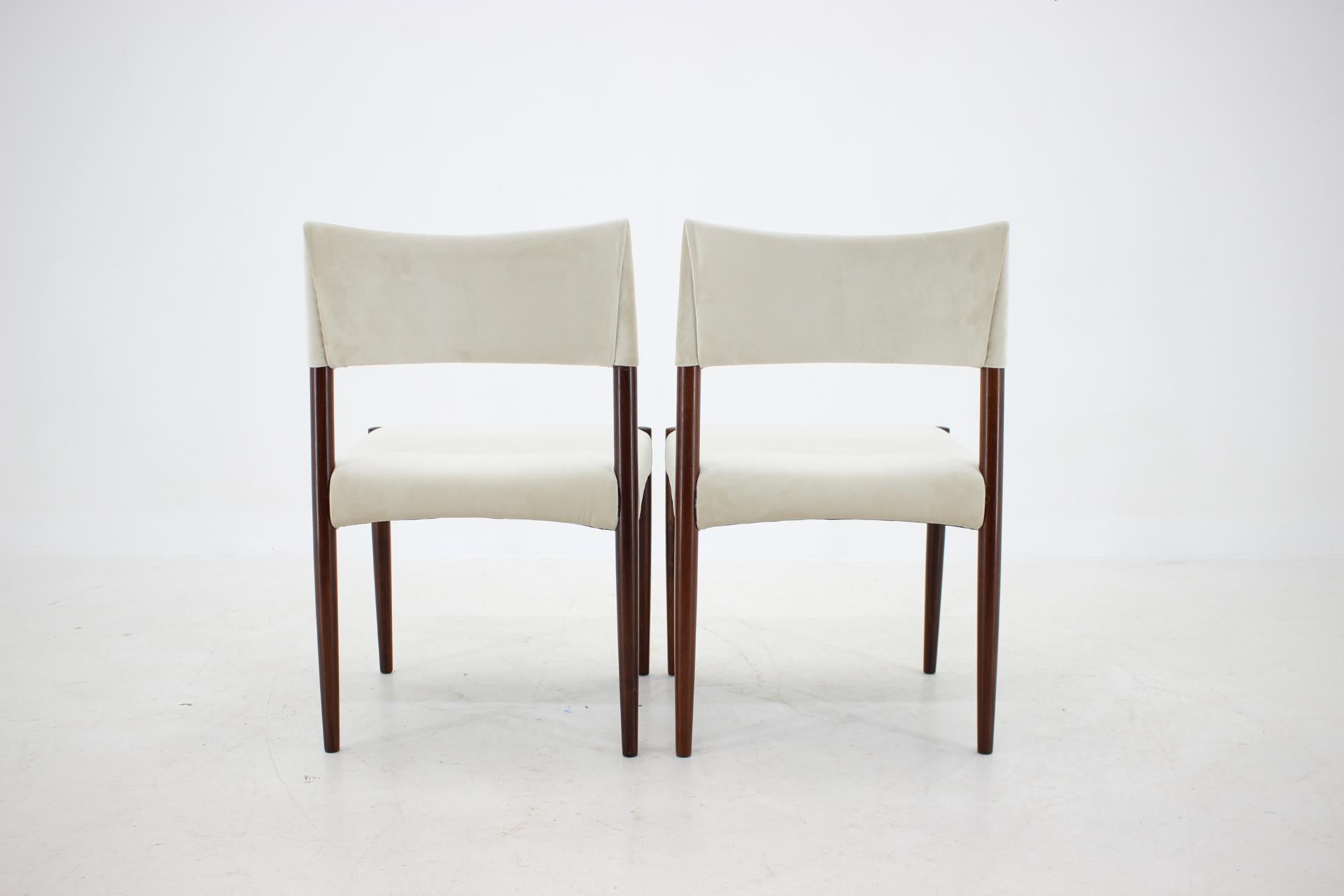 1960s Ejner Larsen & Aksel Bender-Madsen Teak Dining Chairs, Set of 6 3