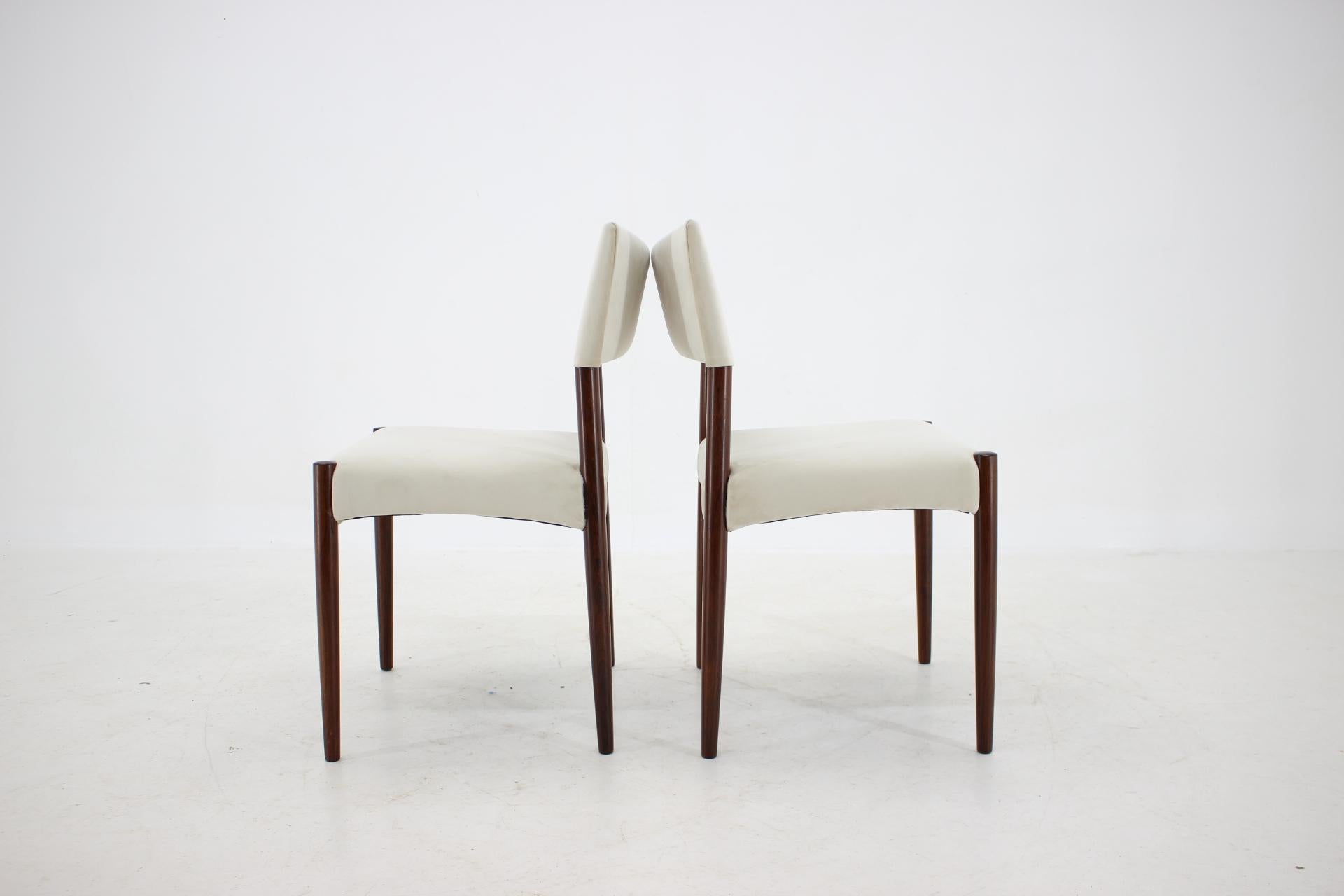1960s Ejner Larsen & Aksel Bender-Madsen Teak Dining Chairs, Set of 6 1