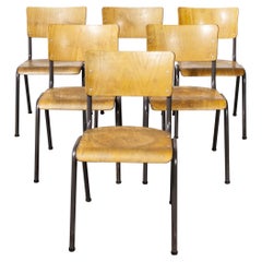 1960's Elbe Stacking Dining Chair, Set of Six