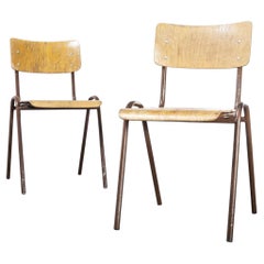 1960's Elbe Stacking Dining Chairs - Pair