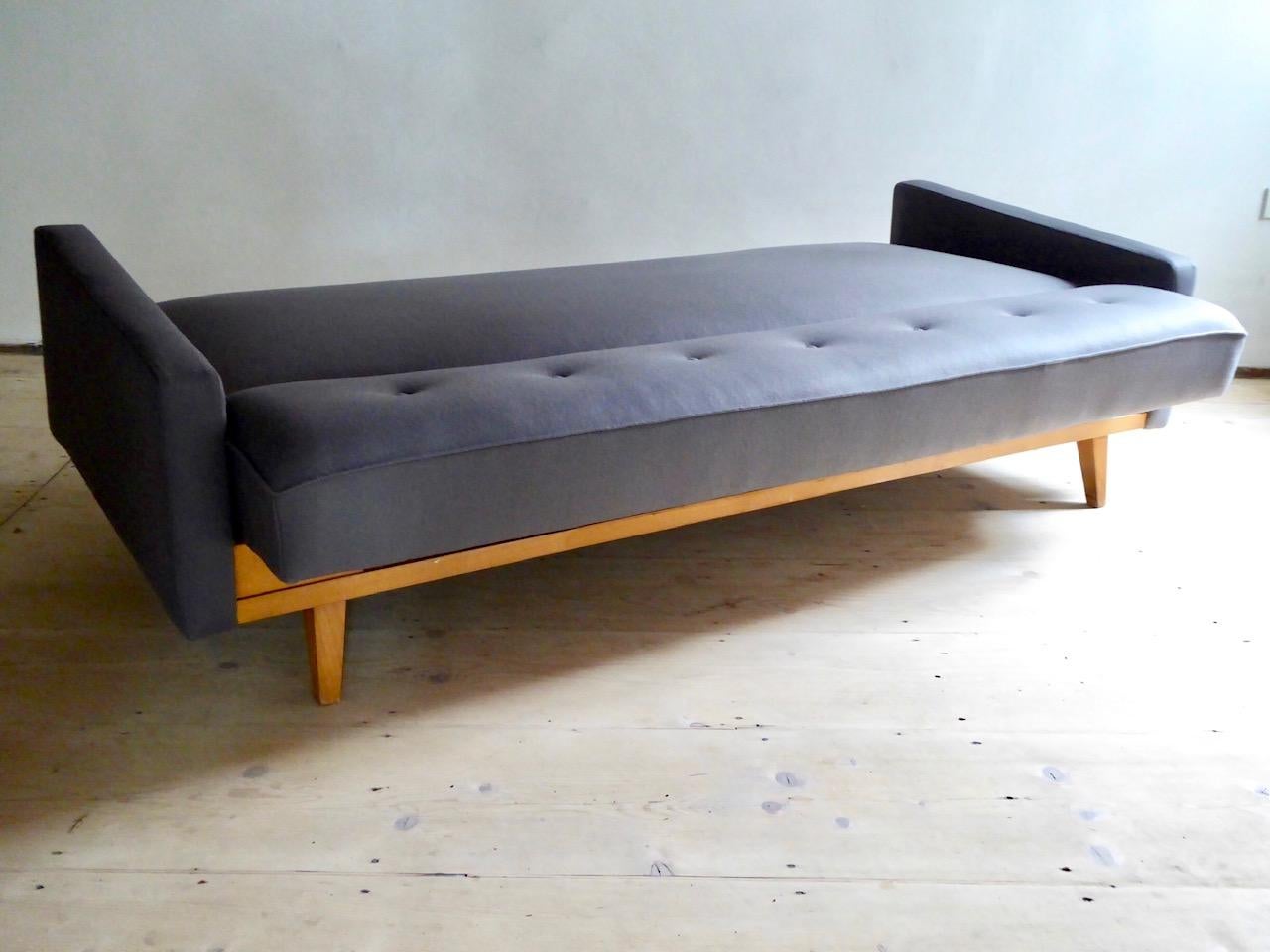 Wool 1960s Elegant Sofa and Daybed, Germany For Sale
