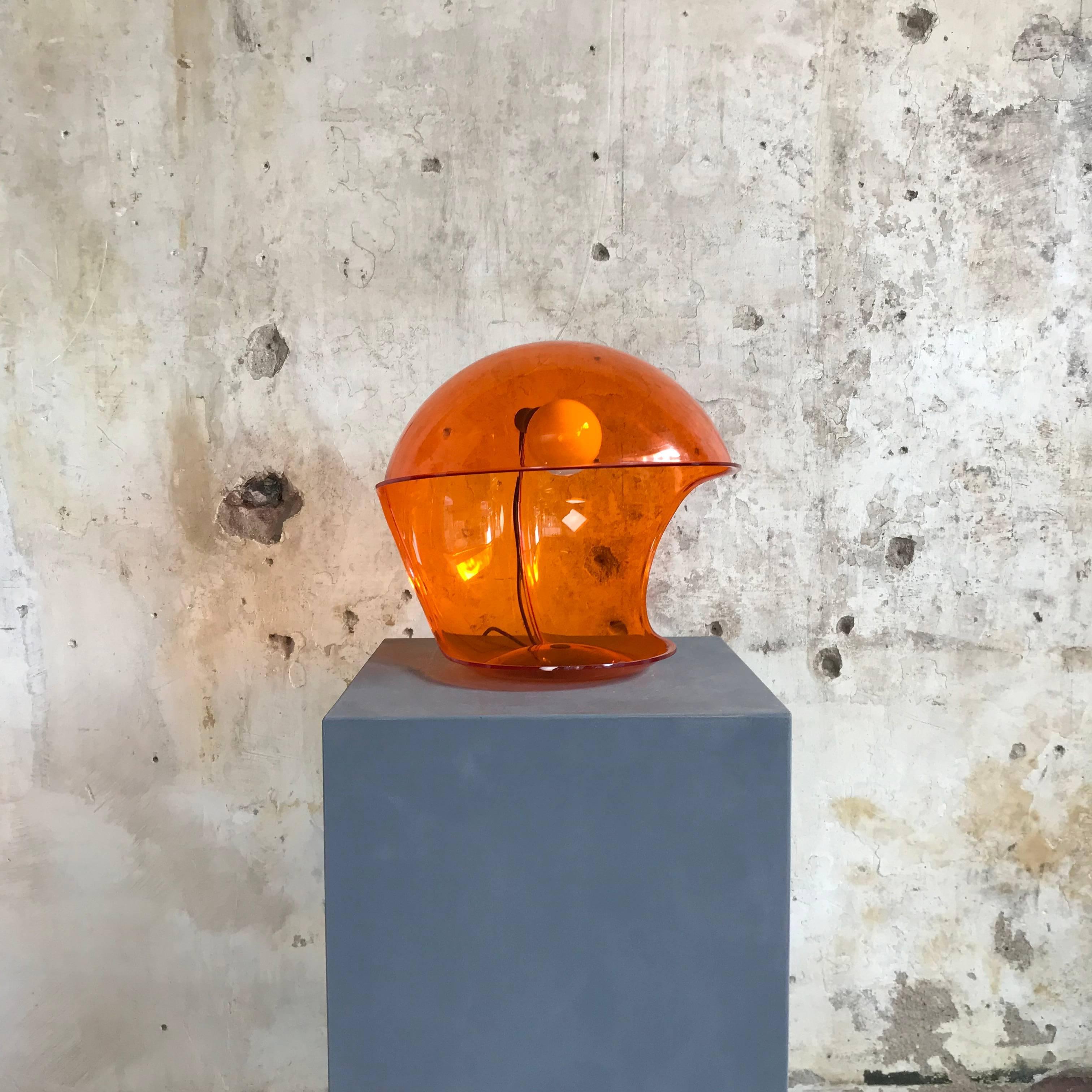 Italian 1960s Elio Martinelli ‘Foglia’ Table Lamp for Martinelli Luce, Italy