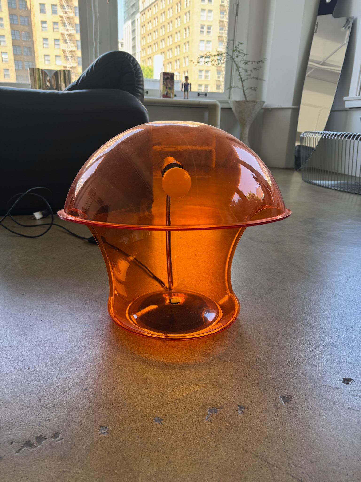 Mid-Century Modern 1960's Elio Martinelli Foglia Table Lamp For Sale