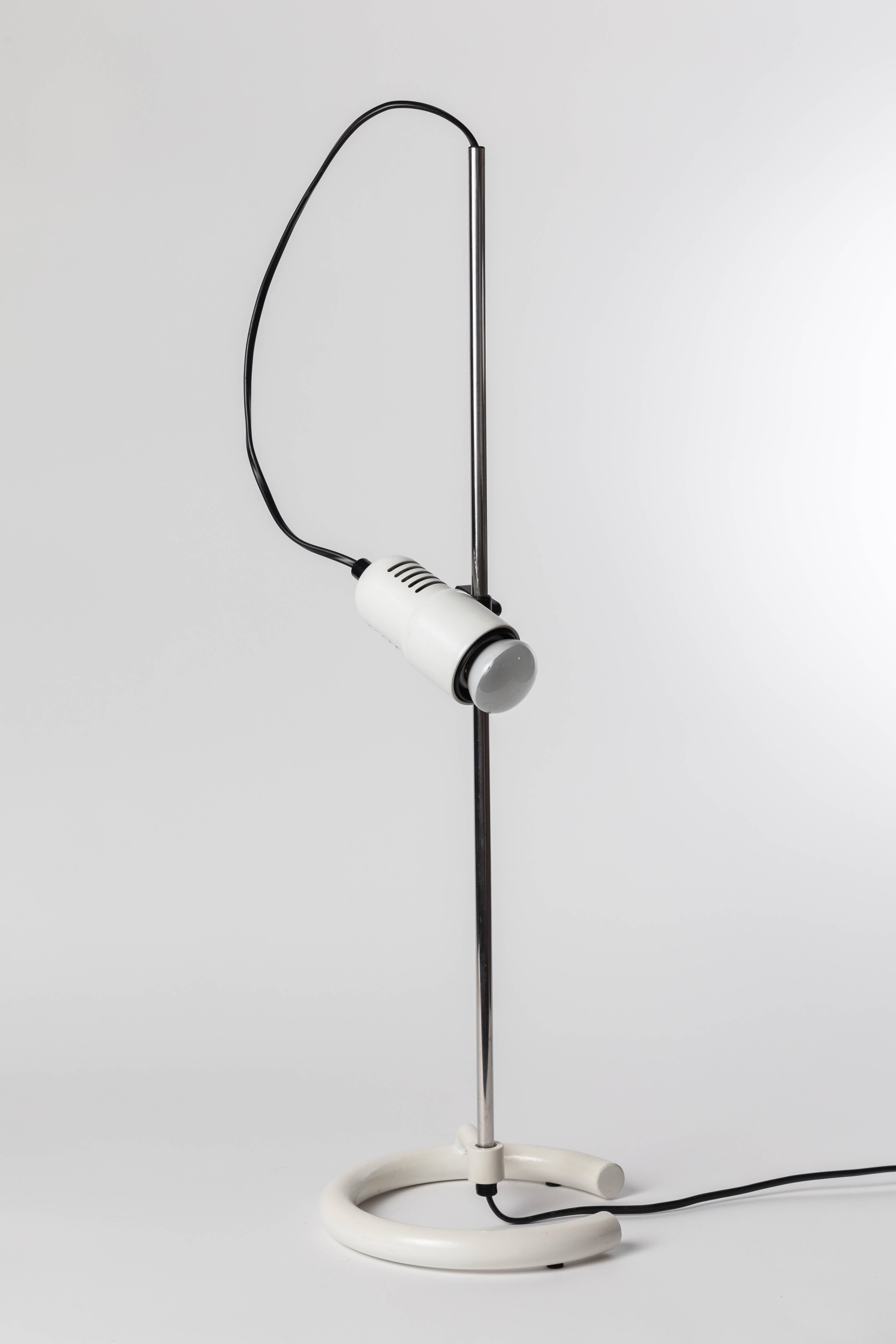 Metal 1960s Elio Martinelli Table Lamp for Martinelli Luce