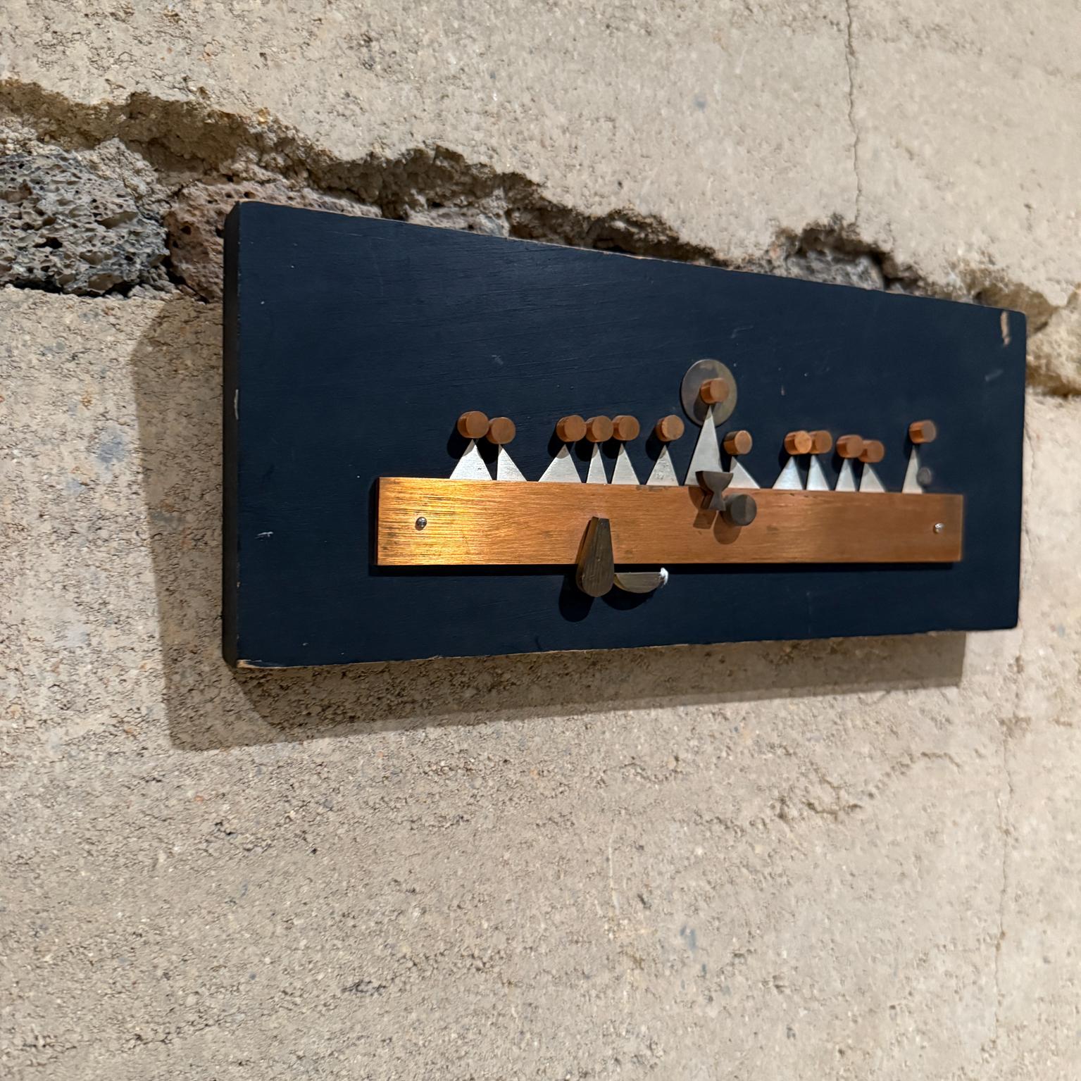 1960s Emaus Placa mural abstracta Modernista Última Cena México Moderno de mediados de siglo en venta