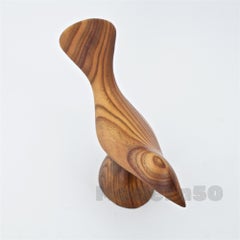 Modernistische Vogelskulptur Sumac Cabin, Emil Mailand, Moderne New-Hope-Ära, 1960er Jahre