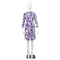 1960's EMILIO PUCCI floral printed silk dress