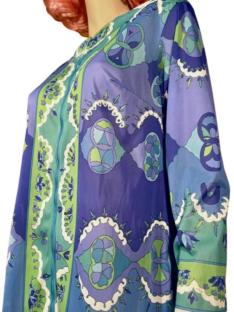 1960’s Emilio Pucci Nylon Cover-up/Dress In Fair Condition In Greenport, NY