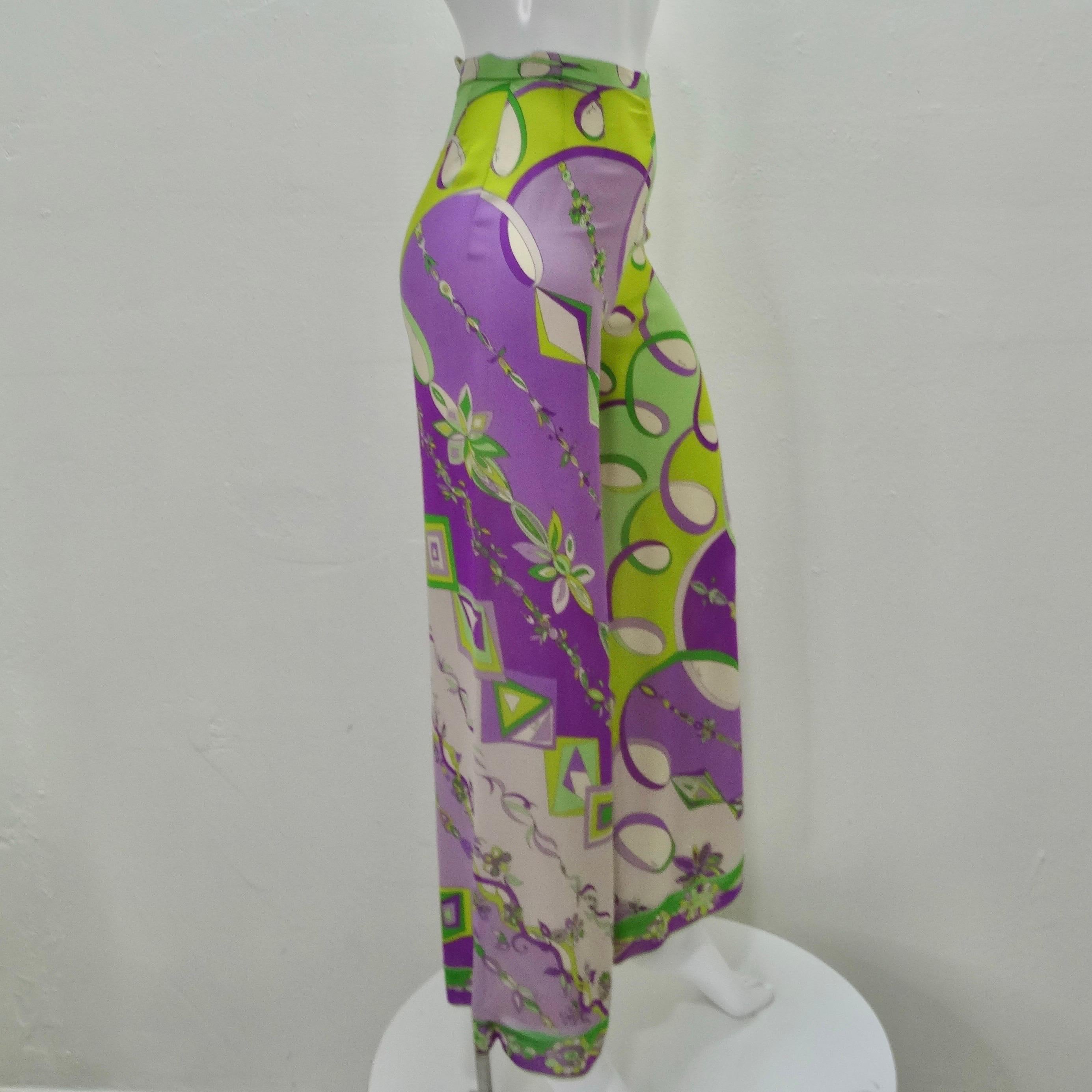 1960s Emilio Pucci Pants In Good Condition For Sale In Scottsdale, AZ