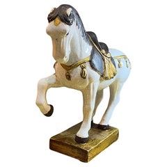 caballito de terracota esmaltada de los años 60