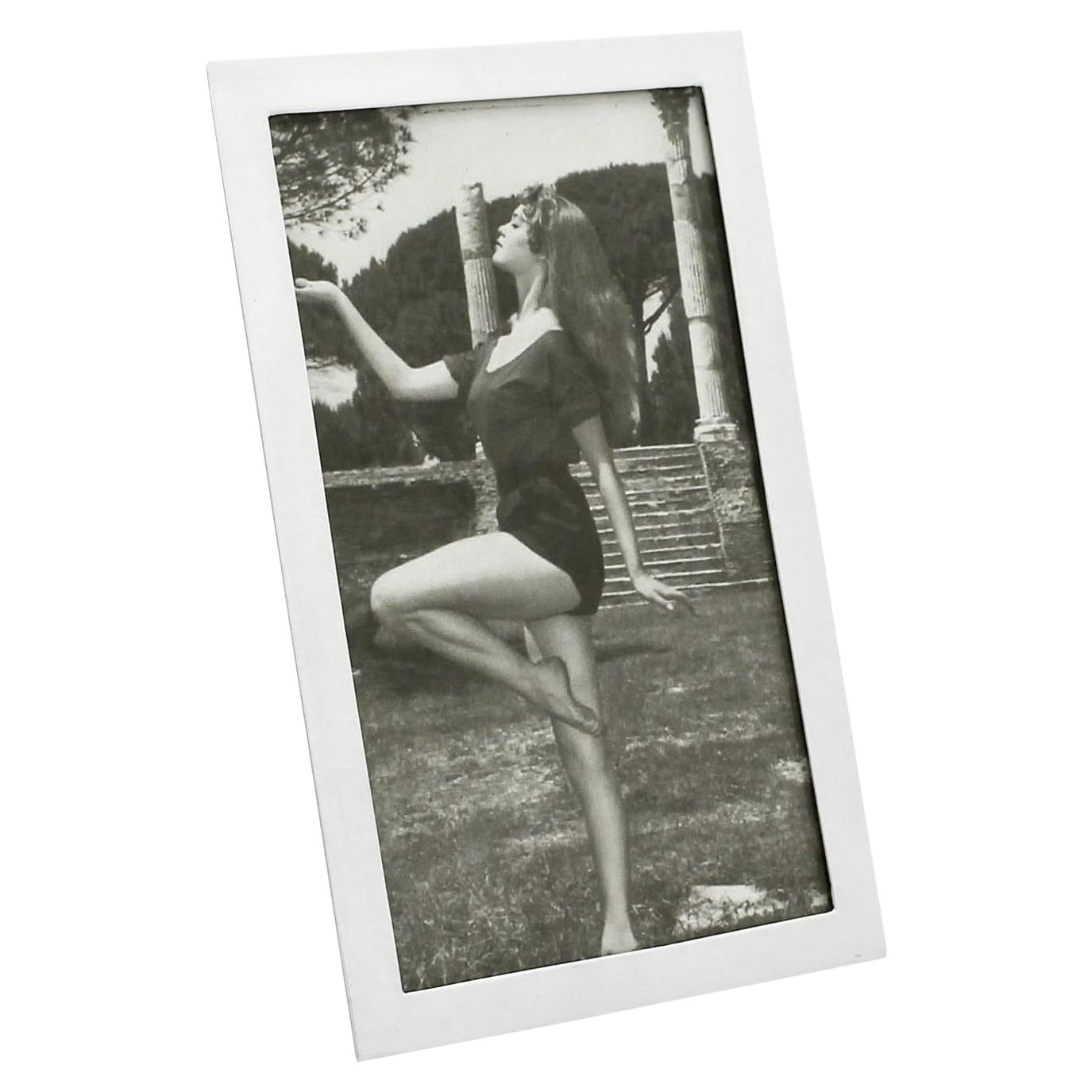 1960s English Sterling Silver Photograph Frame