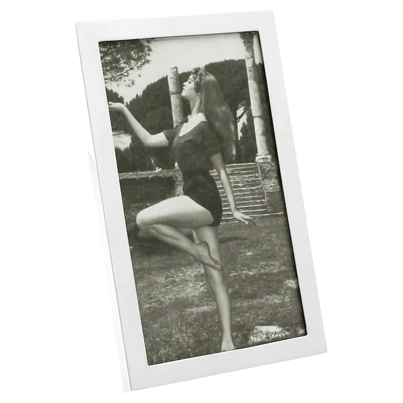 Stunning Antique English Sterling Silver Photograph Frame, 1902 at 1stDibs